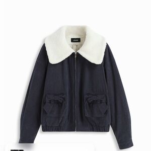 Cider Blue Corduroy Collared Jacket